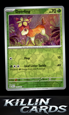 Reverse Holofoil Deerling - 016/162 016/162 Pokemon Common SV05: Temporal Forces