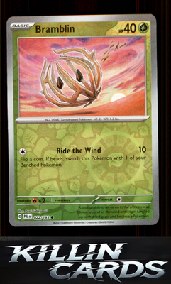 Reverse Holofoil Bramblin - 022/193 022/193 Pokemon Common SV02: Paldea Evolved