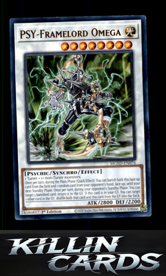 1st Edition PSY-Framelord Omega MGED-EN076 YuGiOh Rare Maximum Gold: El Dorado C