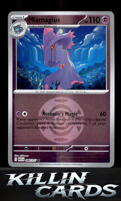 Mismagius (Energy Symbol Pattern) 086/217 Pokemon Rare ME: Ascended Heroes Card