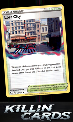 Lost City 161/196 Pokemon Uncommon SWSH11: Lost Origin Card NM