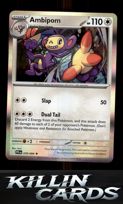 Ambipom - 079/094 079/094 Pokemon Rare ME02: Phantasmal Flames Card NM