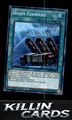 1st Edition Heavy Forward MP21-EN079 YuGiOh Super Rare 2021 Tin of Ancient Battl
