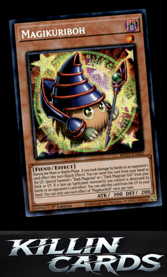 1st Edition Magikuriboh MP23-EN002 YuGiOh Prismatic Secret Rare 25th Anniversary