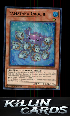 1st Edition Yamatako Orochi MP23-EN078 YuGiOh Super Rare 25th Anniversary Tin: D