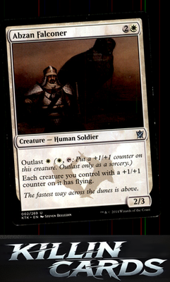 Abzan Falconer 2 Magic U Khans of Tarkir Card NM