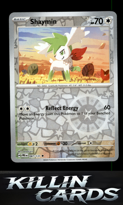 Reverse Holofoil Shaymin 087/131 Pokemon Uncommon SV: Prismatic Evolutions Card