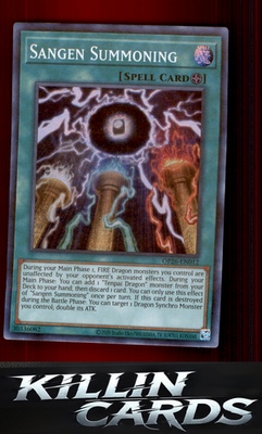 Sangen Summoning OP26-EN012 YuGiOh Super Rare OTS Tournament Pack 26 Card NM