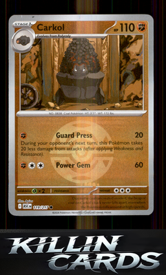 Reverse Holofoil Carkol (Dusk Ball) 119/217 Pokemon Common ME: Ascended Heroes C