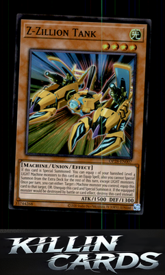 Z-Zillion Tank OP28-EN007 YuGiOh Super Rare OTS Tournament Pack 28 Card NM