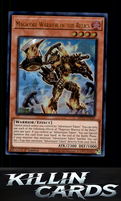 1st Edition Magicore Warrior of the Relics MP23-EN266 YuGiOh Ultra Rare 25th Ann