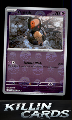 Yamask (Poke Ball Pattern) 039/086 Pokemon Common SV: White Flare Card NM