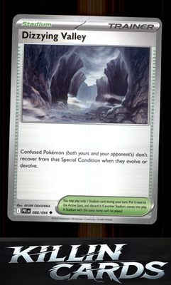Dizzying Valley 088/094 Pokemon Uncommon ME02: Phantasmal Flames Card NM