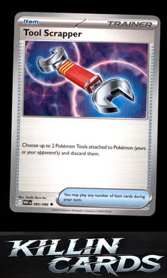 Tool Scrapper 085/086 Pokemon Uncommon SV: White Flare Card NM