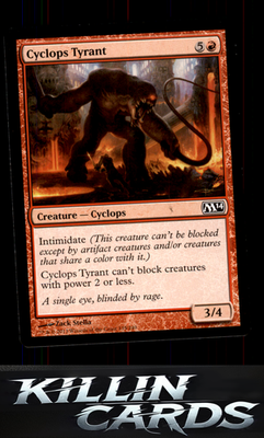 Cyclops Tyrant 135 Magic C Magic 2014 (M14) Card NM