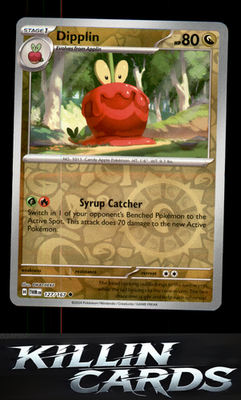 Reverse Holofoil Dipplin - 127/167 127/167 Pokemon Uncommon SV06: Twilight Masqu