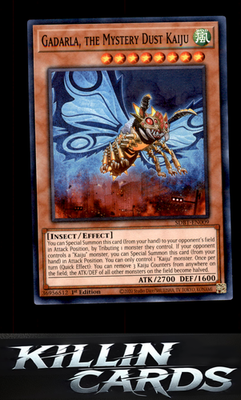 1st Edition Gadarla, the Mystery Dust Kaiju SDBT-EN009 YuGiOh Common Structure D