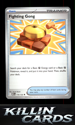 Fighting Gong - 116/132 116/132 Pokemon Uncommon ME01: Mega Evolution Card NM