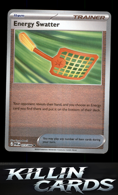 Reverse Holofoil Energy Swatter 073/088 Pokemon Uncommon ME03: Perfect Order Car