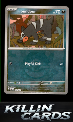 Houndour (Poke Ball Pattern) 062/131 Pokemon Common SV: Prismatic Evolutions Car