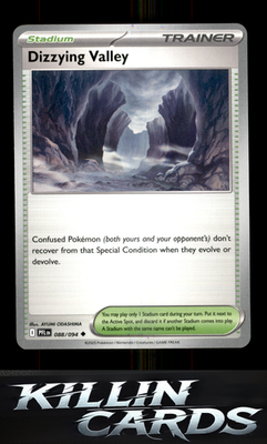 Dizzying Valley 088/094 Pokemon Uncommon ME02: Phantasmal Flames Card NM