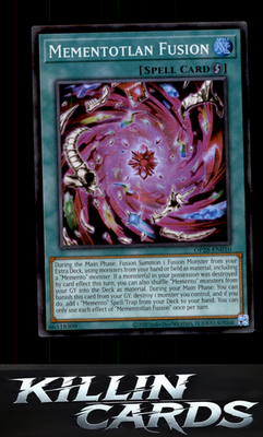 Mementotlan Fusion OP28-EN010 YuGiOh Super Rare OTS Tournament Pack 28 Card NM