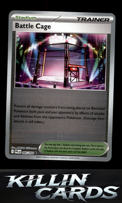 Reverse Holofoil Battle Cage - 085/094 085/094 Pokemon Uncommon ME02: Phantasmal