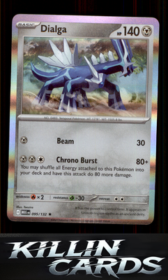 Dialga 095/132 Pokemon Rare ME01: Mega Evolution Card NM