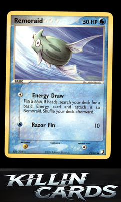 Remoraid 73/109 Pokemon Common Team Rocket Returns Card NM