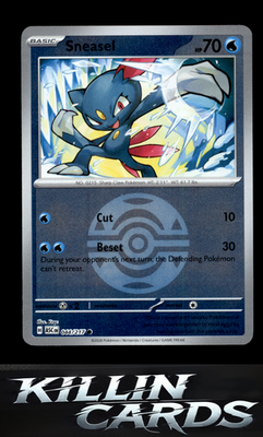 Reverse Holofoil Sneasel (Dusk Ball) 044/217 Pokemon Common ME: Ascended Heroes