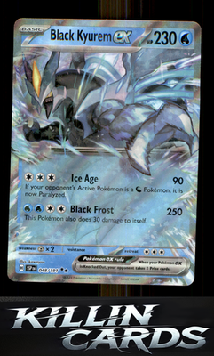 Black Kyurem ex (Surging Sparks Stamped) 048/191 Pokemon Double Rare Miscellaneo
