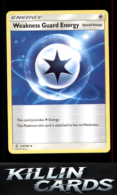Weakness Guard Energy 213/236 Pokemon Uncommon SM - Unified Minds Card NM