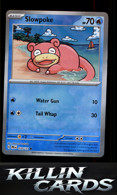 Slowpoke 018/131 Pokemon Common SV: Prismatic Evolutions Card NM