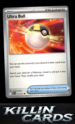 Ultra Ball - 213/217 213/217 Pokemon Common ME: Ascended Heroes Card NM