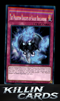 1st Edition The Phantom Knights of Shade Brigandine LEHD-ENC25 YuGiOh Common Leg