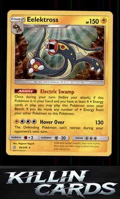 Eelektross 66/236 Pokemon Holo Rare SM - Unified Minds Card NM