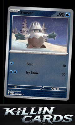 Reverse Holofoil Snover - 035/132 035/132 Pokemon Common ME01: Mega Evolution Ca