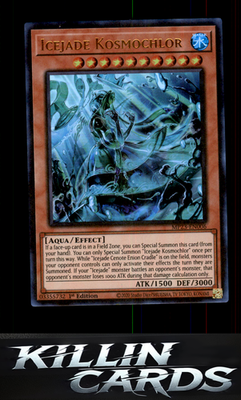 1st Edition Icejade Kosmochlor MP23-EN006 YuGiOh Ultra Rare 25th Anniversary Tin