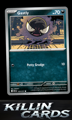 Gastly 123/217 Pokemon Common ME: Ascended Heroes Card NM