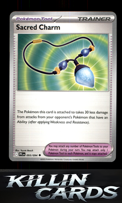 Sacred Charm - 093/094 093/094 Pokemon Uncommon ME02: Phantasmal Flames Card NM