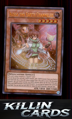 Aussa the Earth Channeler POTE-EN032 YuGiOh Ultra Rare Power of the Elements Car