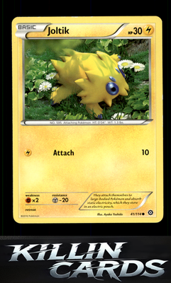 Joltik 41/114 Pokemon Common XY - Steam Siege Card LP