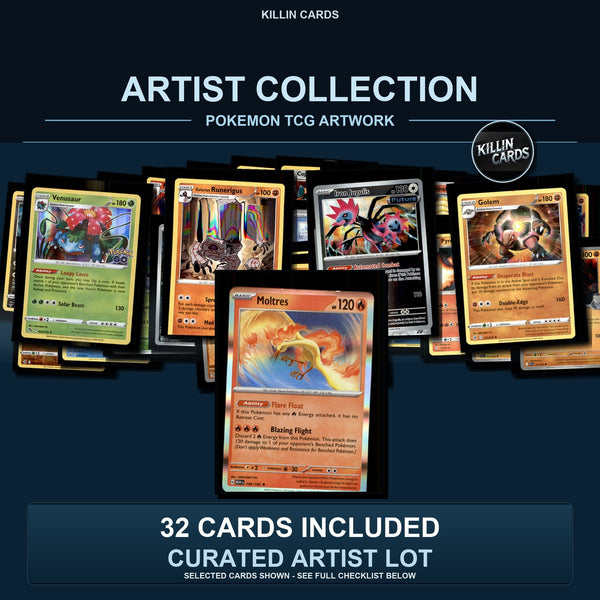 Pokemon TCG KEIICHIRO ITO Artist Collection 32 Cards Lot