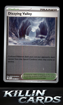 Reverse Holofoil Dizzying Valley 088/094 Pokemon Uncommon ME02: Phantasmal Flame