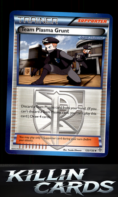 Team Plasma Grunt (Team Plasma) 125/135 Pokemon Uncommon Plasma Storm Card LP