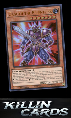 1st Edition Orgoth the Relentless BLC1-EN016 YuGiOh Ultra Rare Battles of Legend