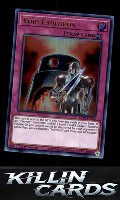 1st Edition Void Cauldron GFP2-EN023 YuGiOh Ultra Rare Ghosts From the Past: The