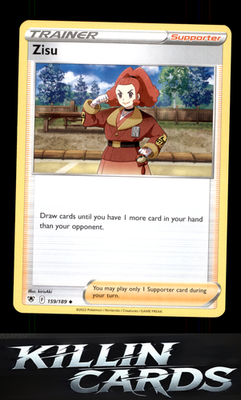 Zisu 159/189 Pokemon Uncommon SWSH10: Astral Radiance Card NM