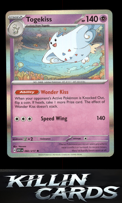 Togekiss - 082/217 082/217 Pokemon Rare ME: Ascended Heroes Card NM