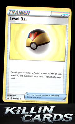 Level Ball 129/163 Pokemon Uncommon SWSH05: Battle Styles Card NM